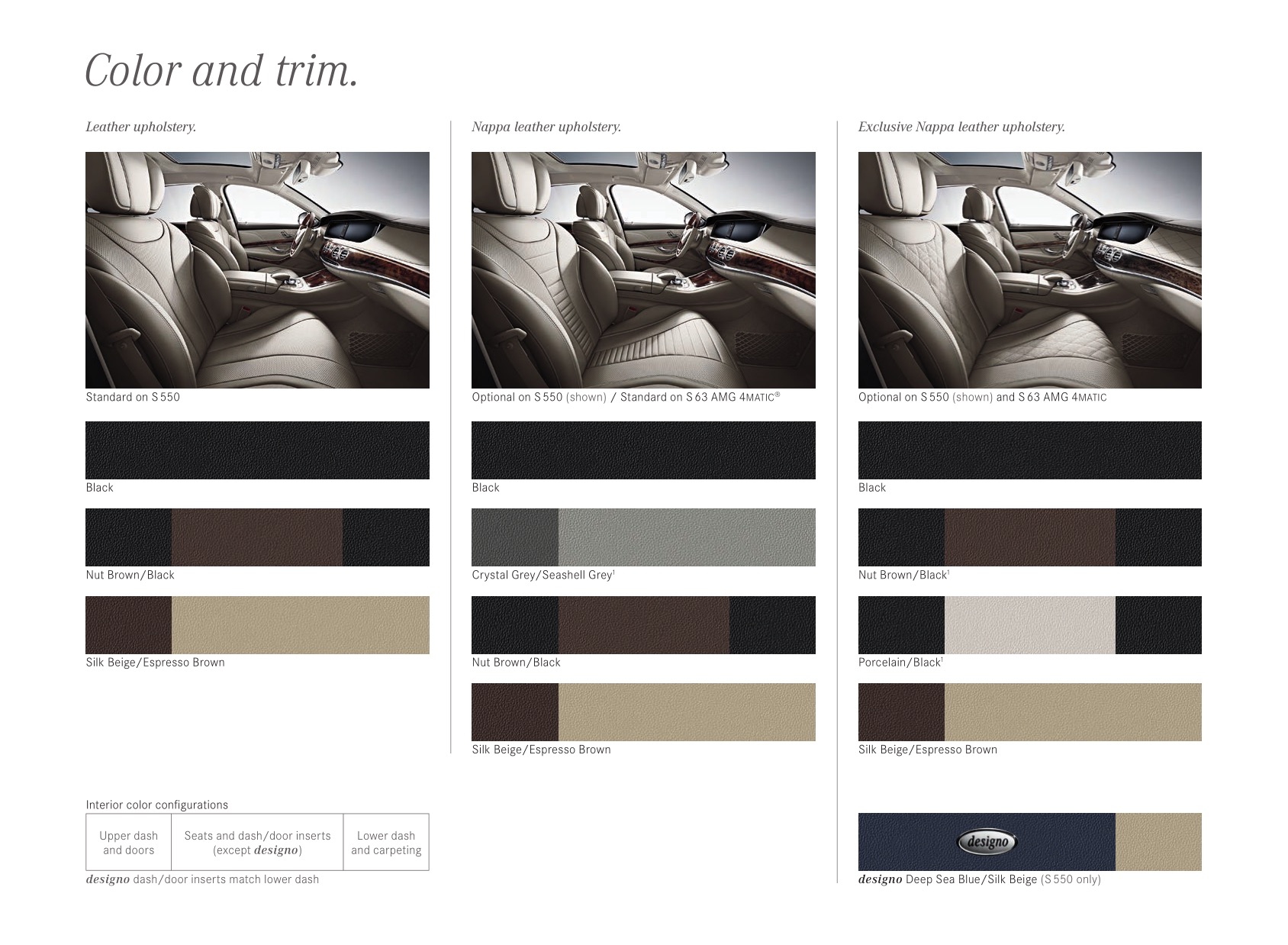 2014 Mercedes-Benz S-Class Brochure Page 3